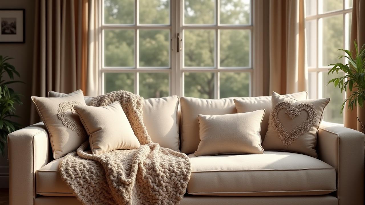 Loom and Leaf curated London living room with premium textiles